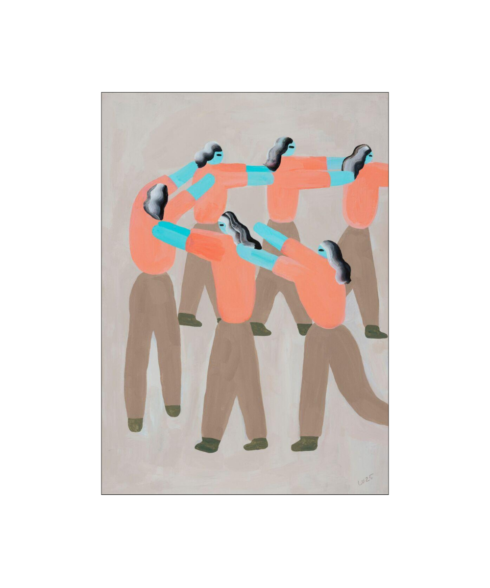 The Poster Club x Lise Uhrskov Follow My Path plakat - 50x70 cm